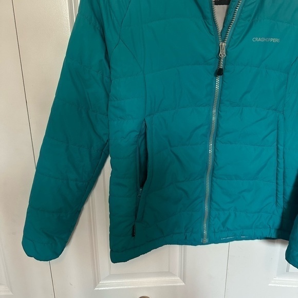 Craghoppers National Geographic bluish teal three season puffer jacket, 6 - Picture 5 of 9